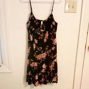 Black Floral Dress